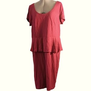 Torrid Women's Burgundy Dress Plus Size 20